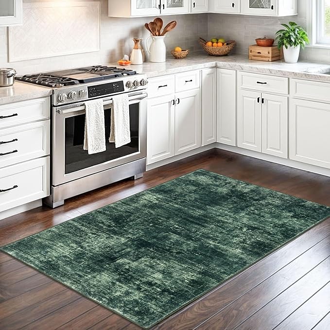 Abstract Area Rug 3x5 Ft Washable Rugs - Image 3