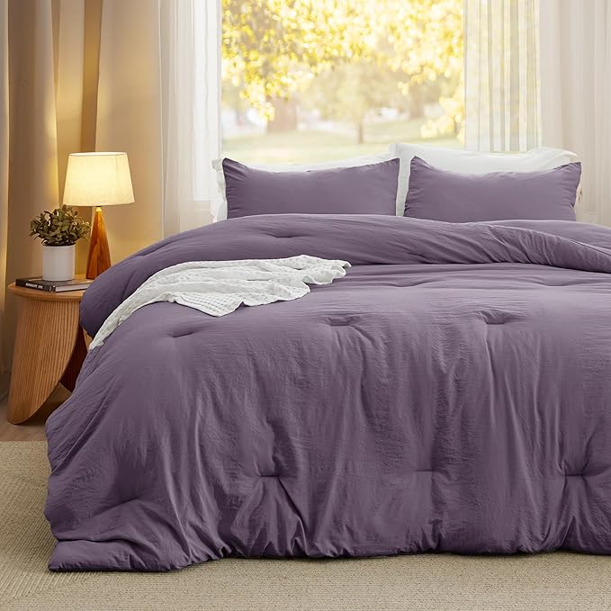 Bedsure Full Comforter Set, 3 Pieces GentleSoft™ Bed Set, 1 Lightweight - Image 2