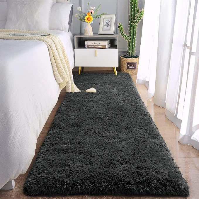 Chicrug Soft Runner Rugs for Bedroom Living Room Plush Fluffy Rug 2x8 | Shag by ChicrugHomeDecor