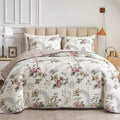 Flysheep 2 Pieces Quilt Set Twin Size, Soft Microfiber Lightweight Bed Cover by Flysheep