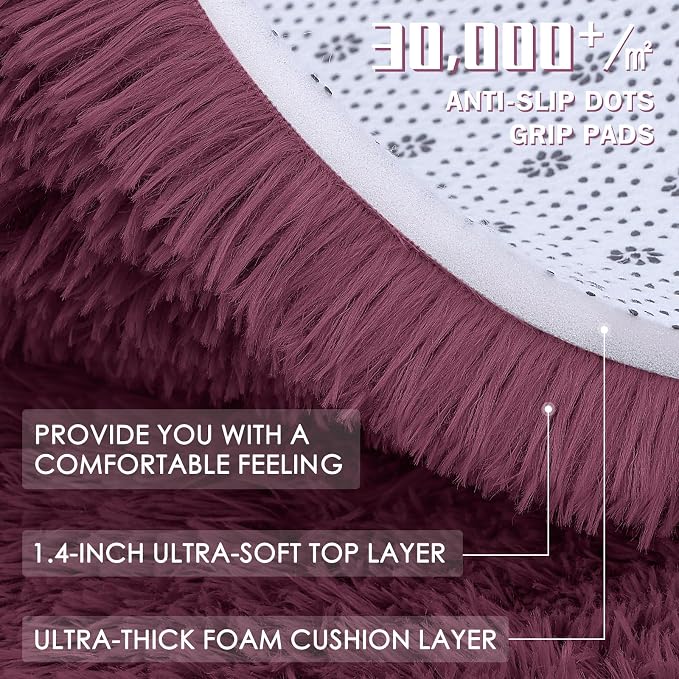 OLANLY 8x10 Machine Washable Large Area Rugs - Image 7
