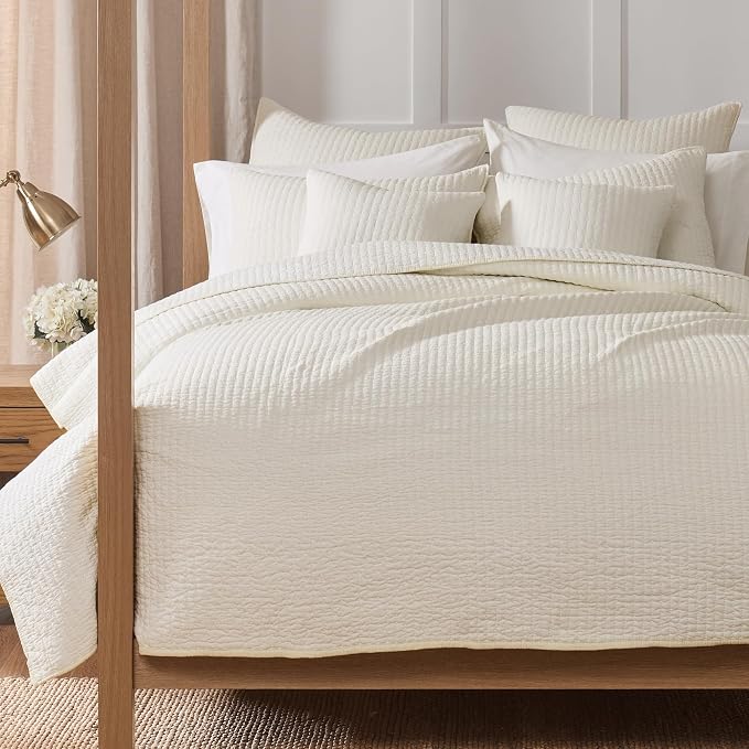 Levtex Home Cross Stitch Reversible Full/Queen Quilt Set - Image 7
