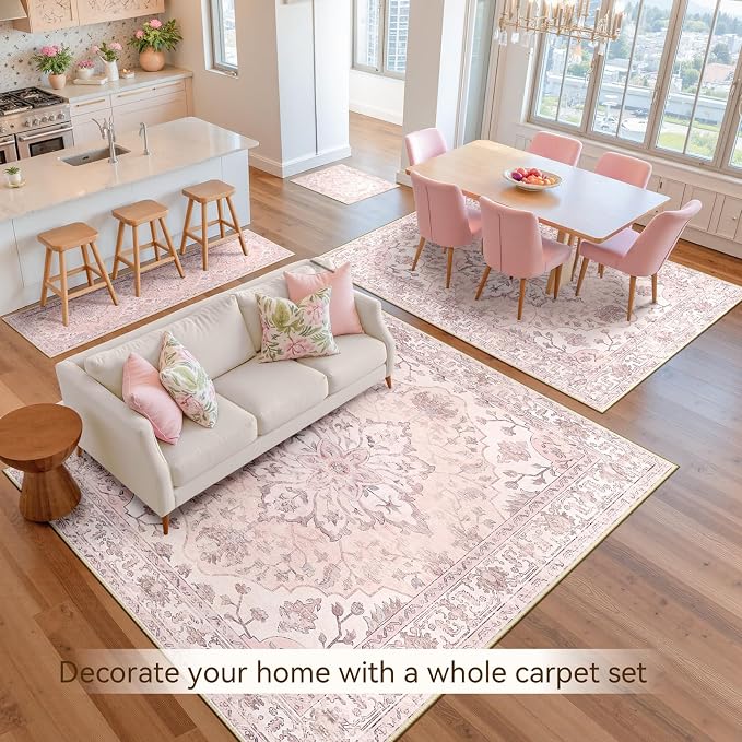 RELEANY Washable Area Rug, Runner 2'x10', Water Repellent, Pet Friendly - Image 9