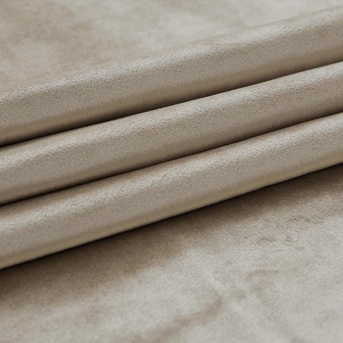 PRIMROSE Taupe Curtains 108 inch - Image 6