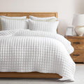 WDCOZY White Twin Size Quilt Bedding Sets by WDCOZY