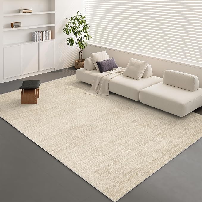 8x10 Area Rugs for Living Room, Large Washable Rug Non Slip, Thin & Lighweight - Image 3
