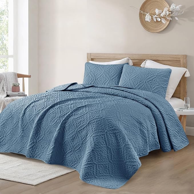 Exclusivo Mezcla Full Queen Quilt Set, All Season Bedding - Image 2