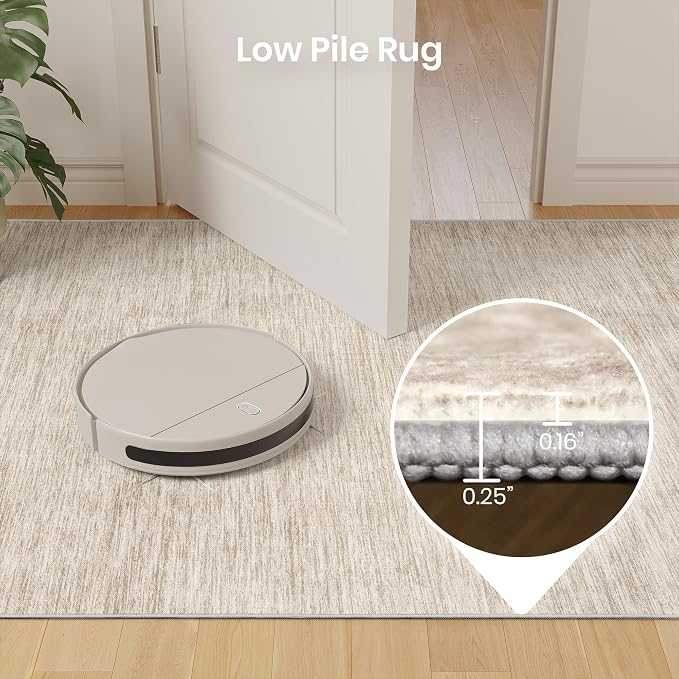 8x10 Area Rugs for Living Room, Large Washable Rug Non Slip, Thin & Lighweight - Image 7