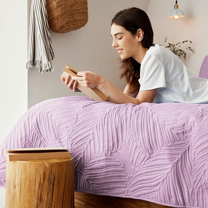 Exclusivo Mezcla California King Quilt Bedding Set, Microfiber Bedspreads | - Image 4