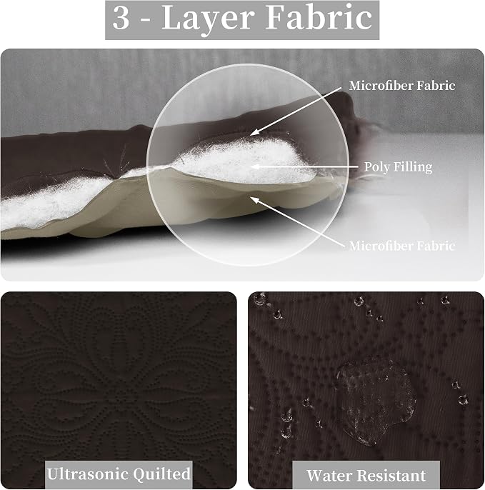 Easy-Going Reversible Quilt Set Full/Queen, Bedspread - Image 5