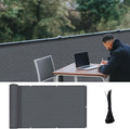 LOVE STORY 3' x 16' Balcony Privacy Screen Cover by LOVESTORY