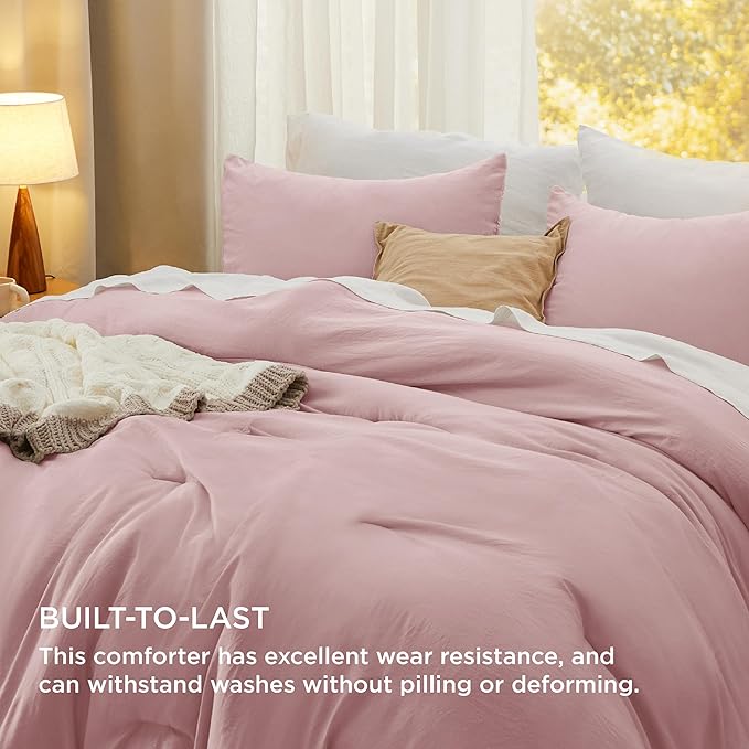 Bedsure California King Comforter Set, 3 Pieces GentleSoft™ Bed Set, 1 - Image 3