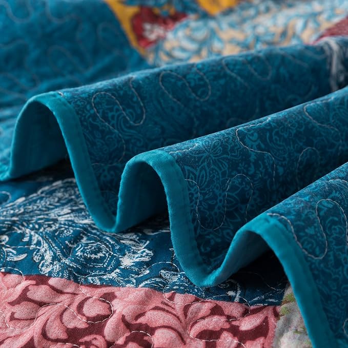 BEDIFANY Farmhouse California King Quilt Set - Image 3