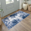 Abstract Runner Rug 2x4 Ft Entryway Rugs Washable Door Mat Indoor Entrance by iOhouze