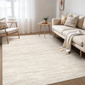 Nakagishi Boho 5x8 Area Rug Living Room Rugs Machine Washable Beige | Soft by NakagishiAreaRug