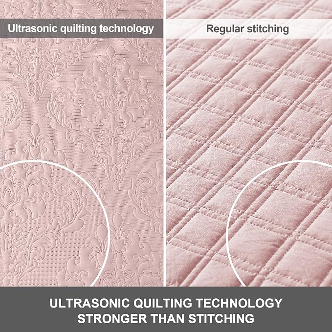 Hansleep Pink Quilt Queen Size - Image 4
