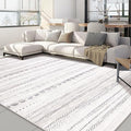 Nakagishi Boho 6x9 Area Rug Living Room Rugs Machine Washable Gray | Soft by NakagishiAreaRug