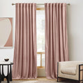 RYB HOME Velvet Curtains 120 inches Long, Extra Long High Ceiling Curtains | by RYBHOME