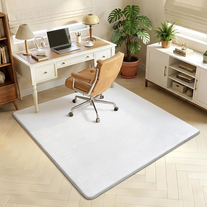 4x4 Square Area Rugs for Bedroom Living Room, Modern Non Slip Minimalist Carpet - Image 7