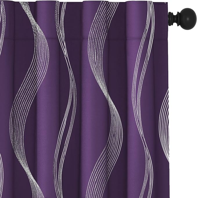 Deconovo Blackout Back Tab Curtains by Unknown