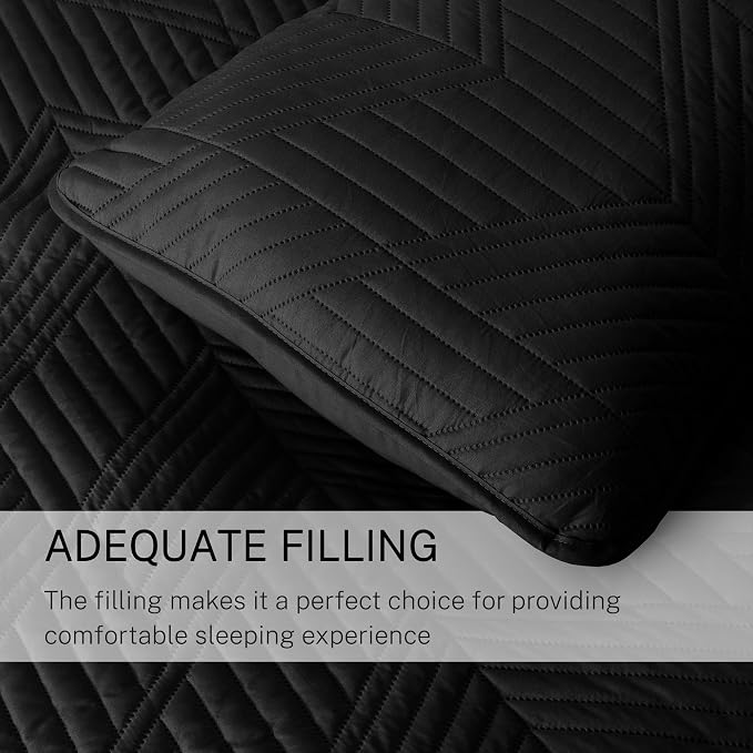 Exclusivo Mezcla California King Quilt Bedding Set, Soft Microfiber, Modern - Image 6
