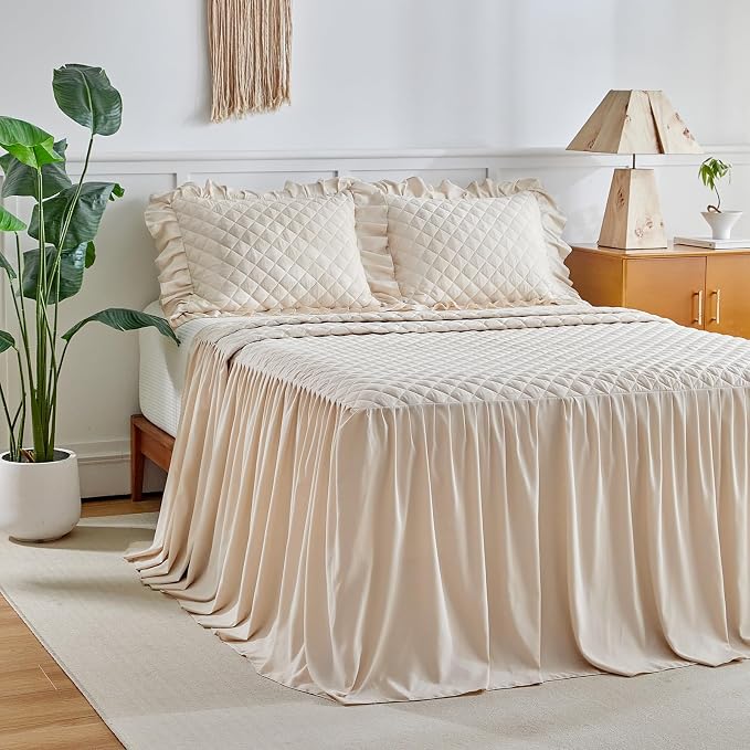Ruffle Skirt Bedspread Set - Image 4