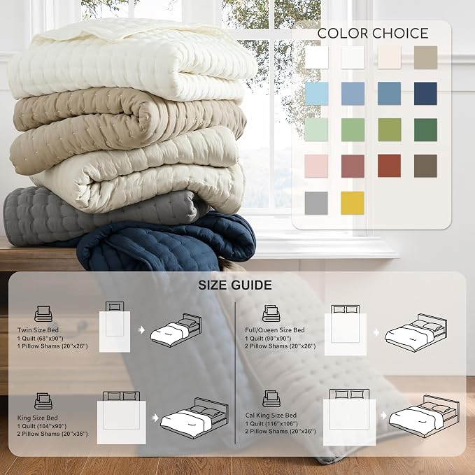 WDCOZY Queen Size Quilts Bedding Sets - Image 9