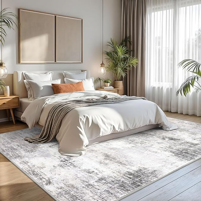Abstract Area Rugs 8x10 Ft Washable Large Rugs - Image 9