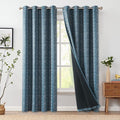 jinchan Boho Blackout Curtains 96 Inches Long by JINCHAN
