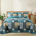 BEDIFANY 100% Cotton Cover King Size Quilt Set, Lightweight Bedspread King | by BEDIFANY