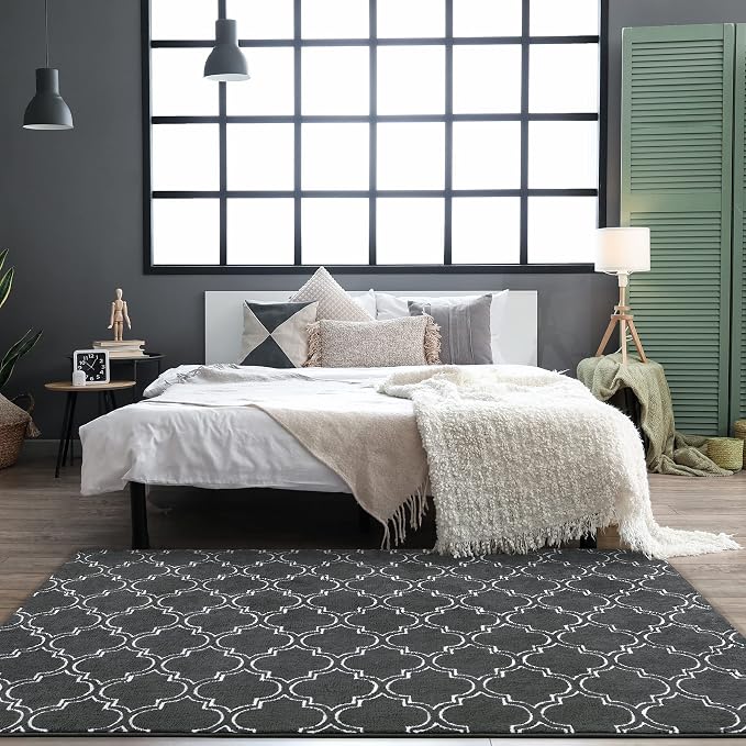 Chicrug 6x9 Shag Geometric Modern Area Rug - Image 3