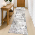 Abstract Area Rugs and Runners Sets 2x3 and 2x6 Ft, Washable Entryway Rug and by iOhouze