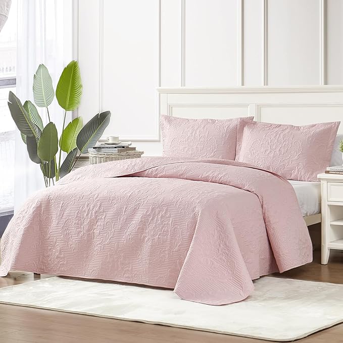 Hansleep Pink Quilt Queen Size - Image 2