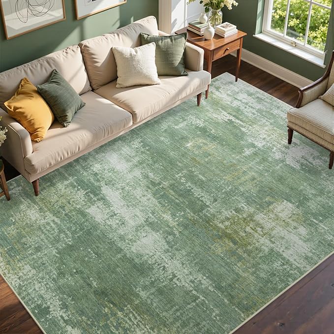 8x10 Ft Large Area Rugs for Living Room, Soft Non-Slip Washable Rugs Modern - Image 3