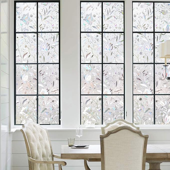 Kromapolis Privacy Window Film, Stained Glass Decorative, 23.6″ x 157.4″ | - Image 2