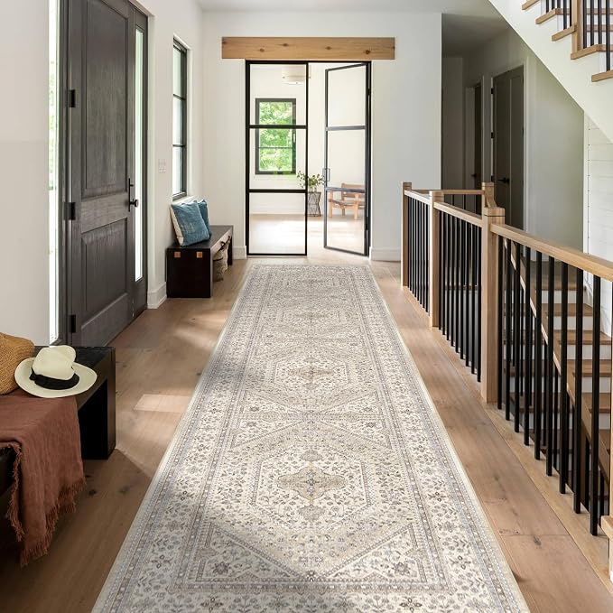 3x12 Washable Hallway Runner Rug - Image 2