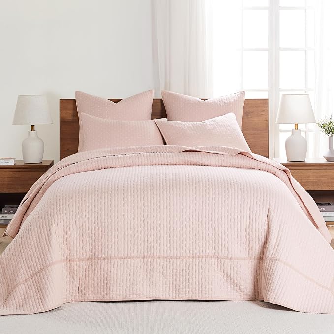 Levtex Home Cross Stitch Reversible Queen Bedspread Set by LevtexHome