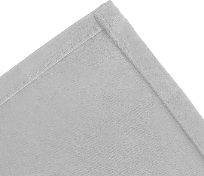 Light Grey Thermal Blackout Curtains/42 x 72 Inch/Set of 2 Panels Room - Image 8