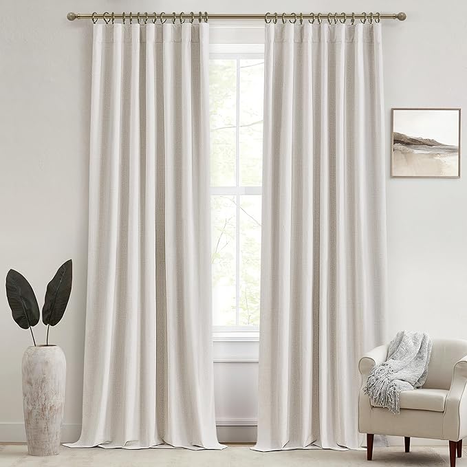 QJmydeco Birch Lush Decor Curtains by QJMYDECO