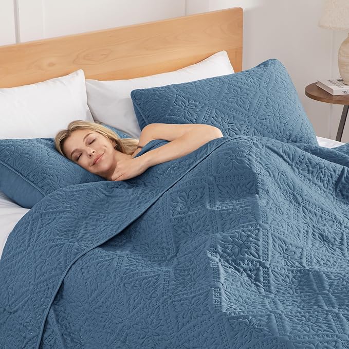 Exclusivo Mezcla Full Queen Quilt Set, All Season Bedding - Image 4