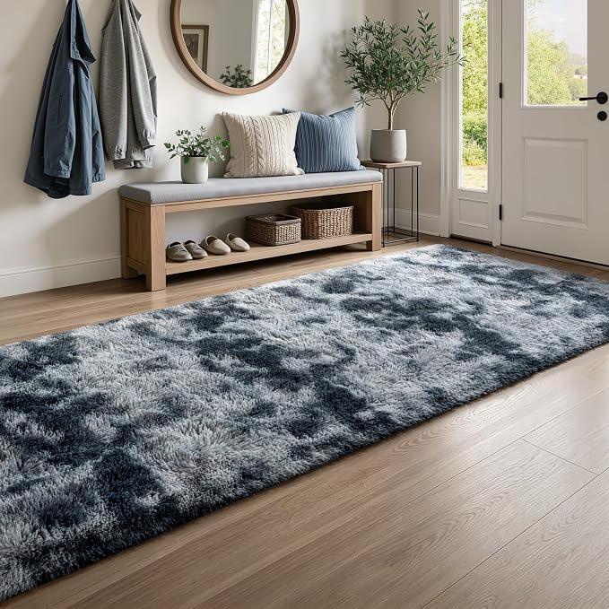 Deerhoo 3x10 Runner Rugs for Long Hallway Bedroom Kitchen, Plush Furry - Image 5