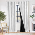 jinchan Boho Blackout Curtains 96 Inches Long Moon Phase Printed Drapes | by JINCHAN