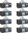 VENO Heavy Duty Moving Bags, Storage Bags, 8 Pack | Packing Supplies, by Veno