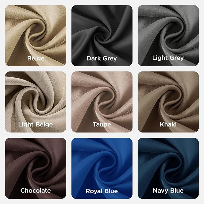 Joydeco Blackout Curtains 84 Inch Length 2 Panels Set, Thermal Insulated Long - Image 9
