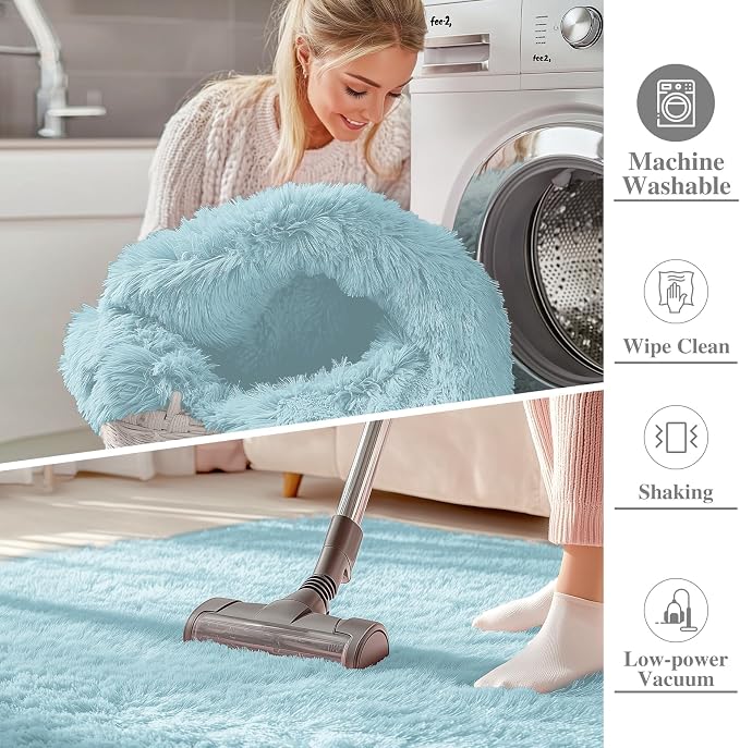 OLANLY 5x8 Machine Washable Large Area Rugs - Image 2