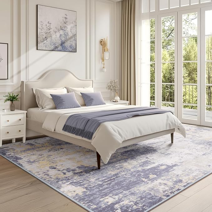 RELEANY Washable 6'x9' Abstract Area Rug - Image 7
