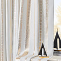 jinchan Boho Blackout Curtains 84 Inches Long by JINCHAN