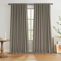 Living Room Curtains for Large Windows Modern Farmhouse Patio Sliding Door by KEQIAOSUOCAI