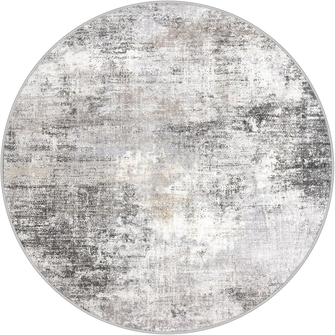 Round Area Rug 3 Ft Circle Entryway Rugs Round Washable Door Mat Indoor Entrance - Image 9