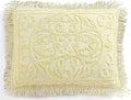 Beatrice Home Fashions Medallion Standard Cotton Chenille Sham, cozy plush 100% by BeatriceHomeFashions
